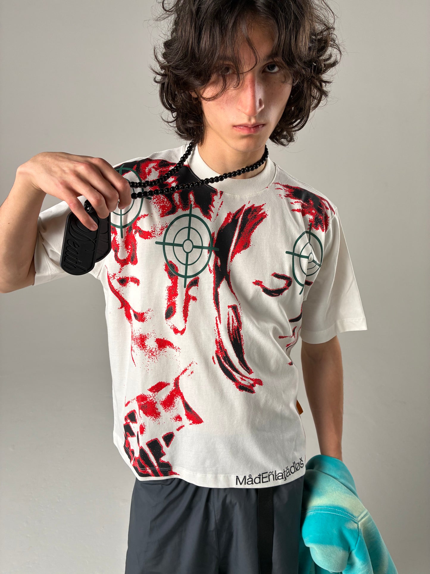 CAMISETA ALVO (OFF-WHITE)