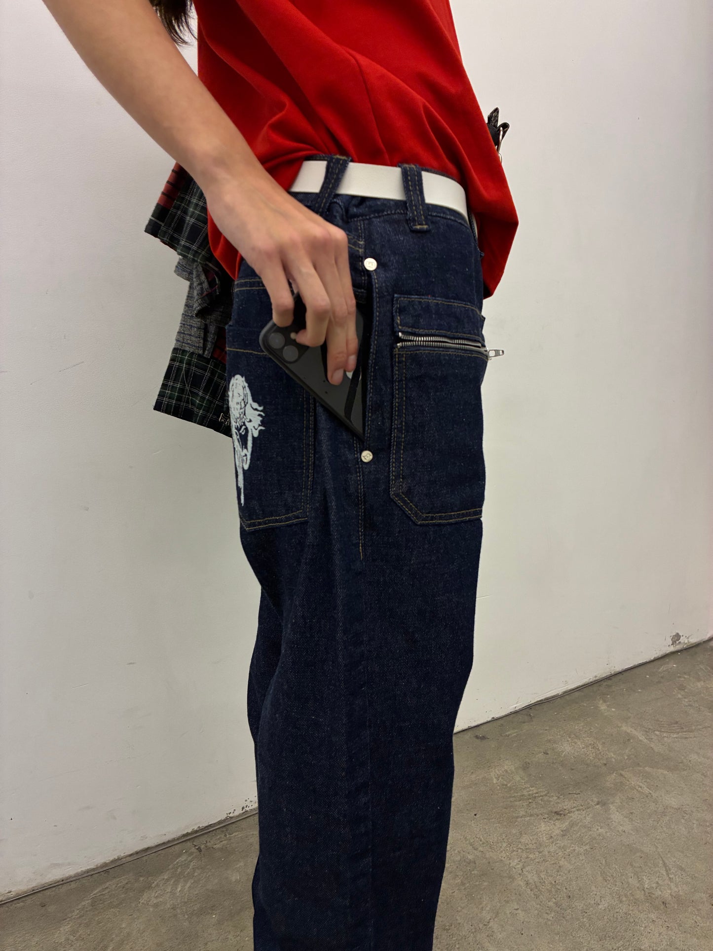 CALÇA RETA - INVERSO DENIM