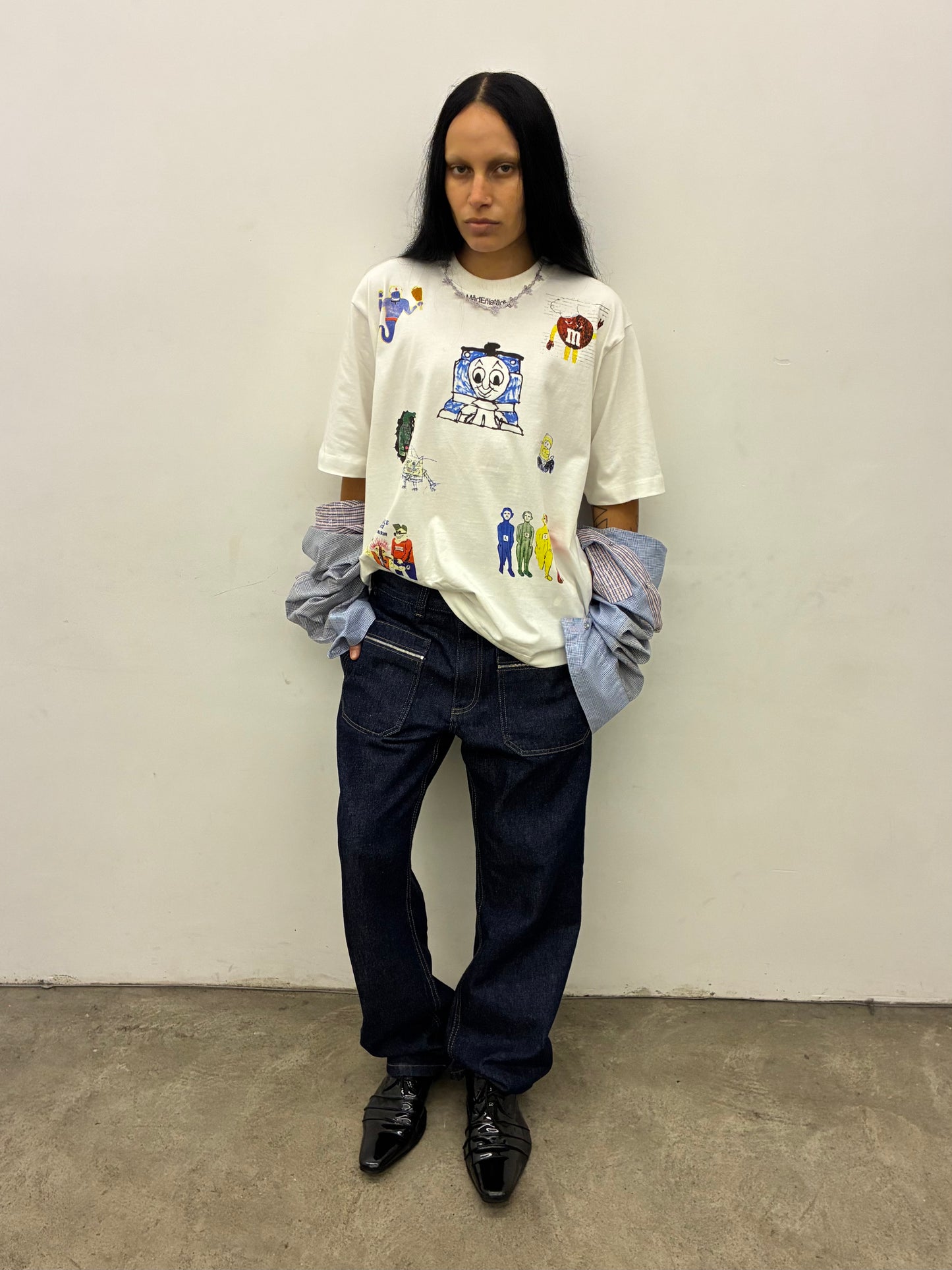 CAMISETA ARTÍSTICA (OFF-WHITE)