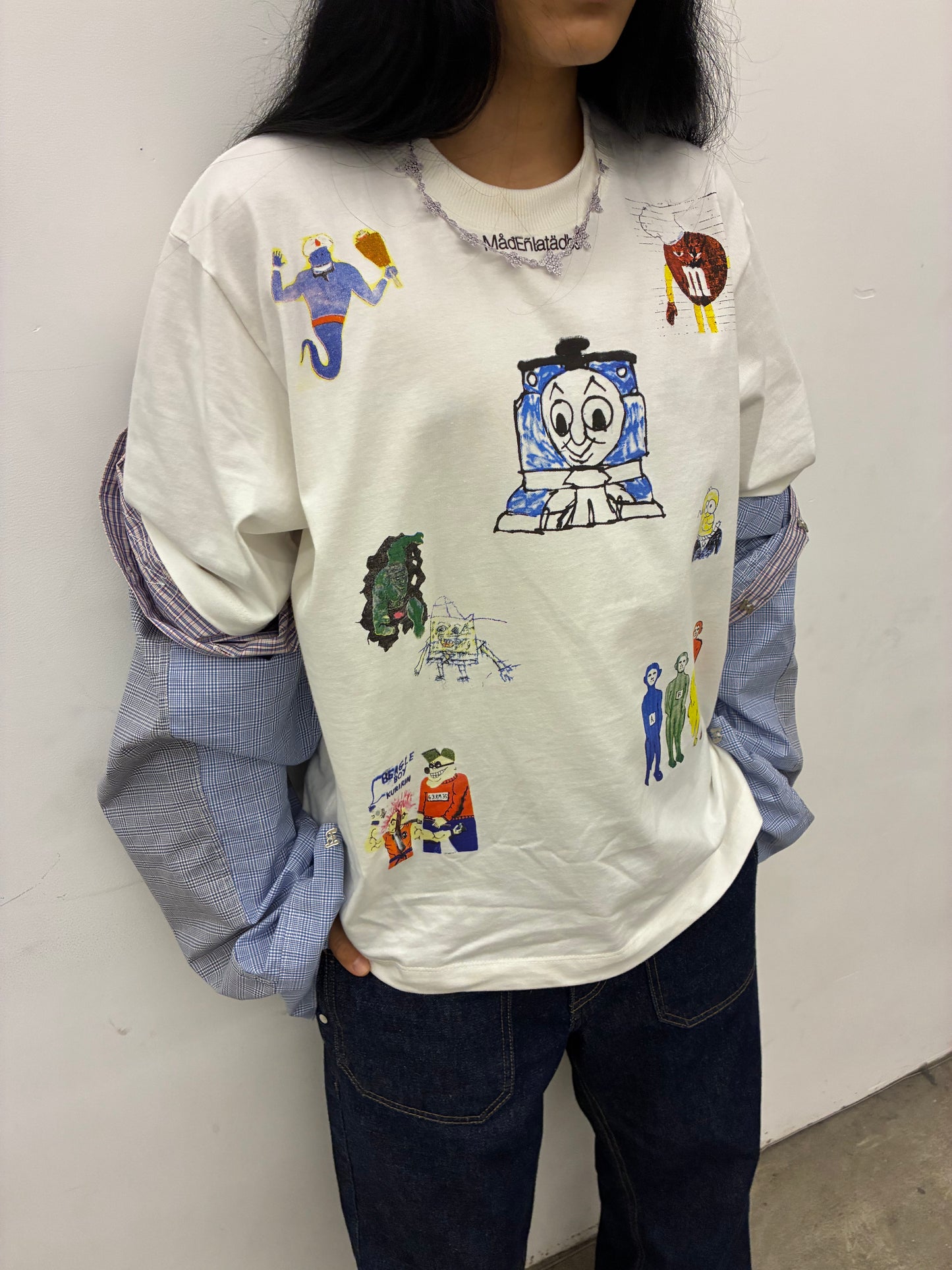 CAMISETA ARTÍSTICA (OFF-WHITE)