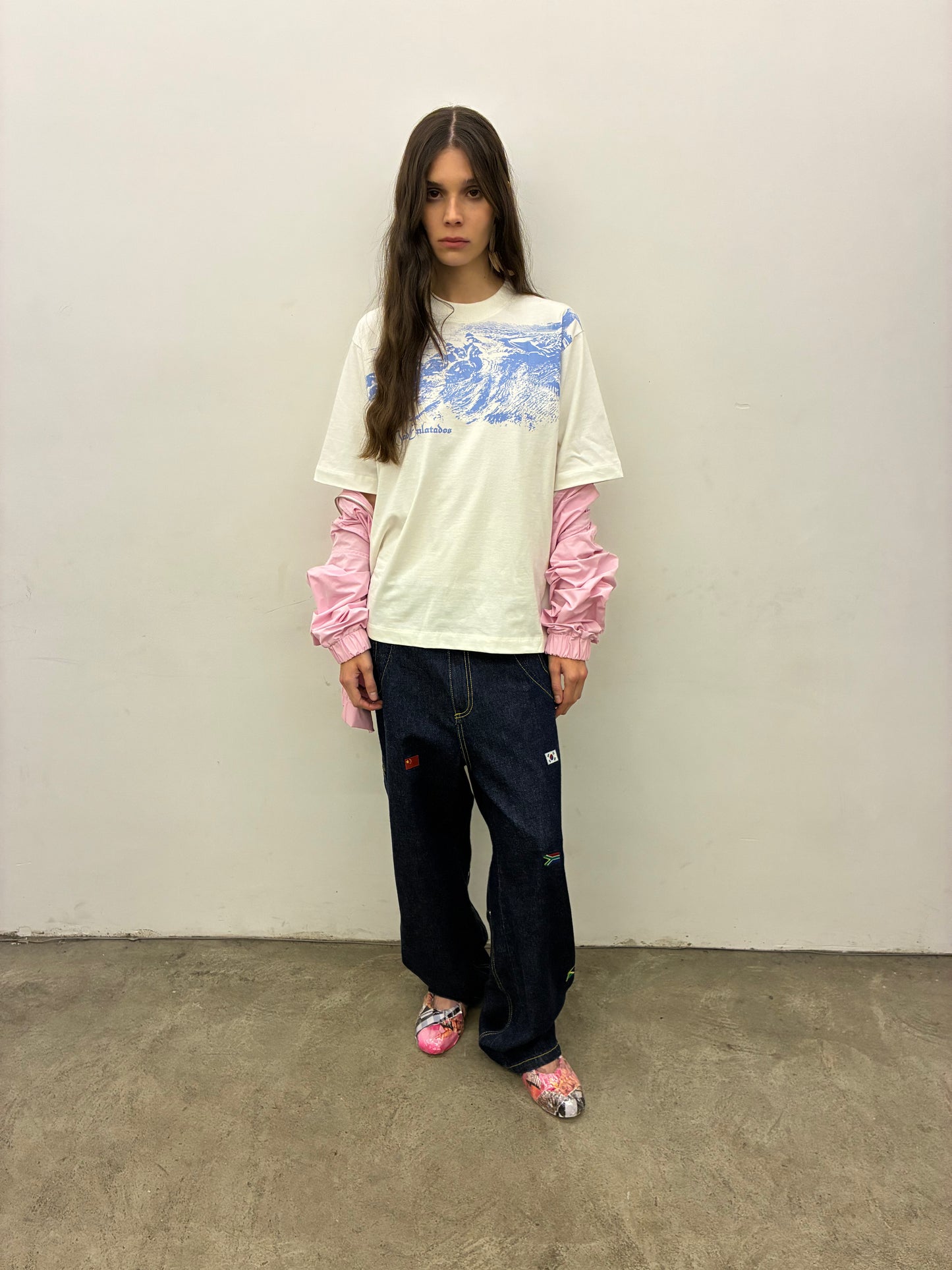 CAMISETA PATINHO NA LAGOA (OFF-WHITE)