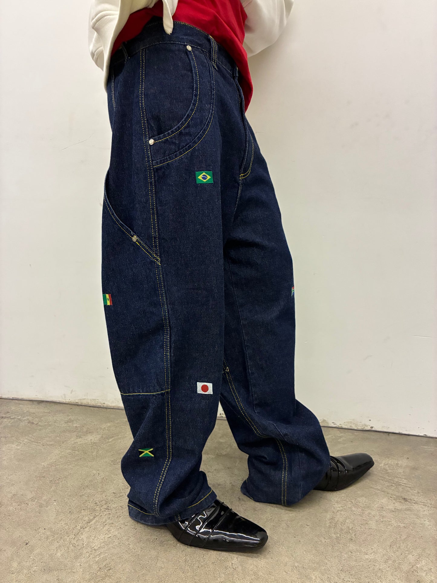 CALÇA CURVAS JEANS - WORLDWIDE DENIM
