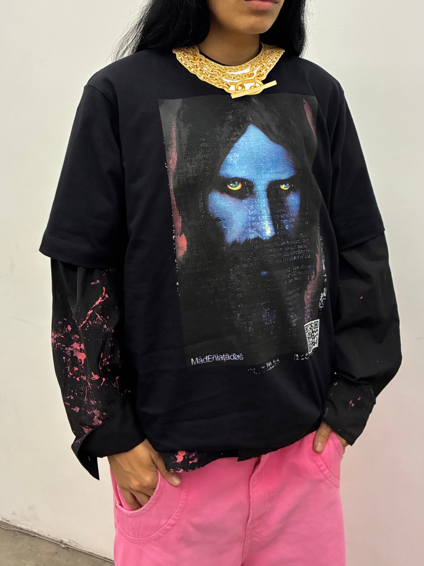 CAMISETA RASPUTIN QR (PRETO)