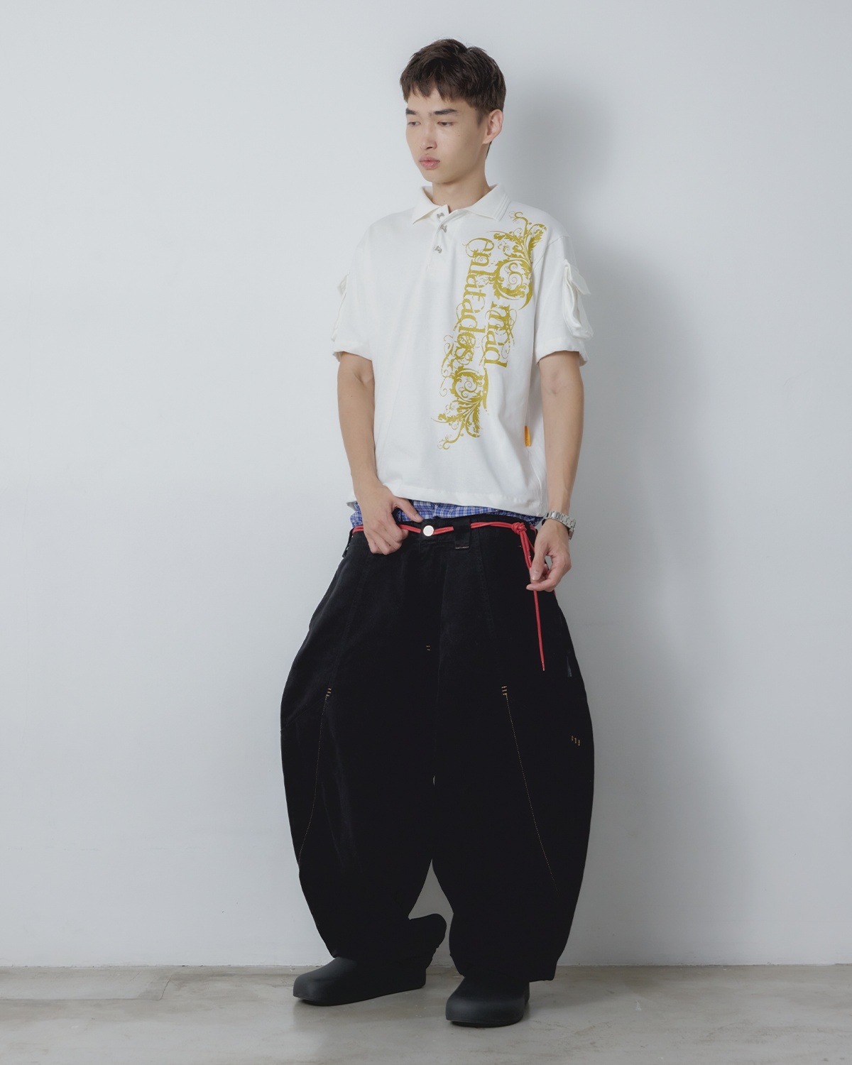 POLO MAD GOLD (OFF WHITE)