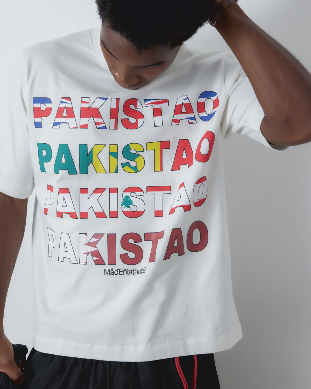 CAMISETA PAKISTÃO 2.0 (OFF WHITE)