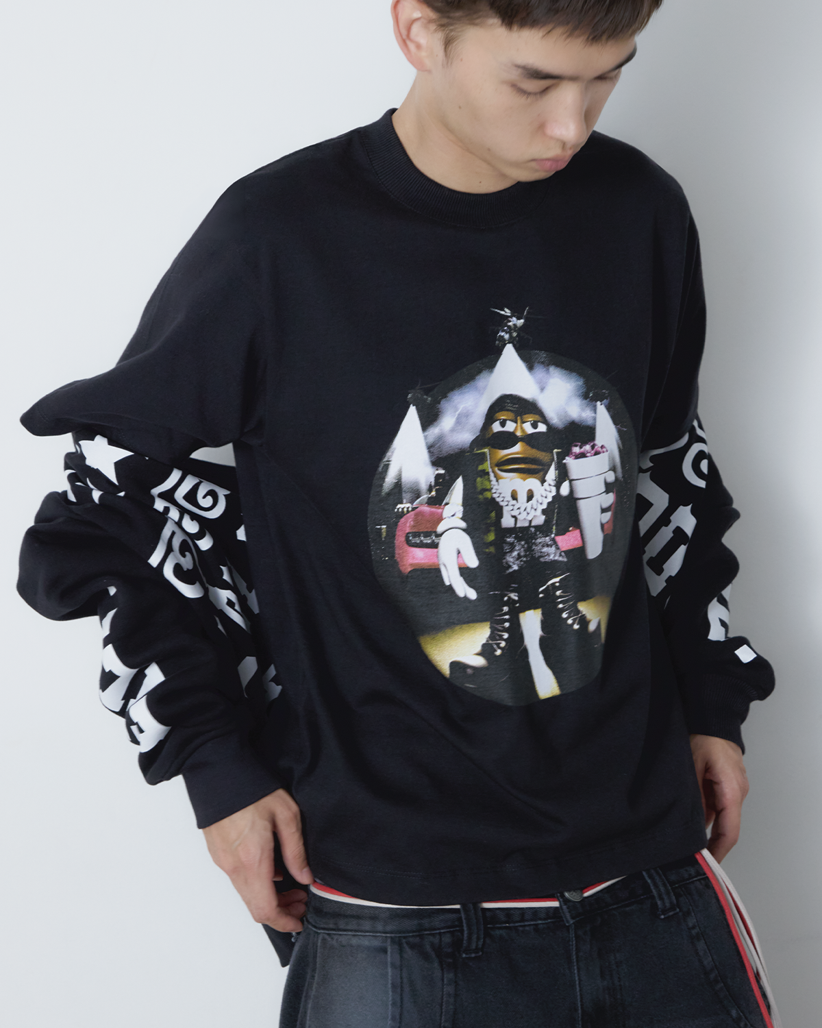 CAMISETA M&M NEGRO (PRETO)