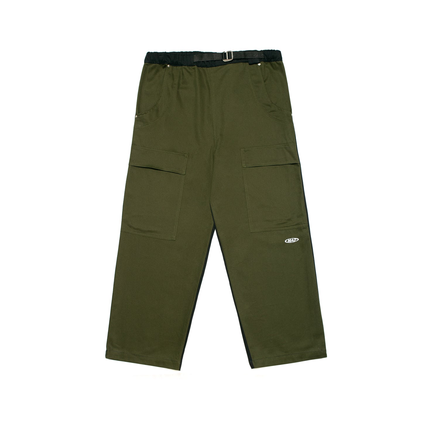 calça cargo double color verde