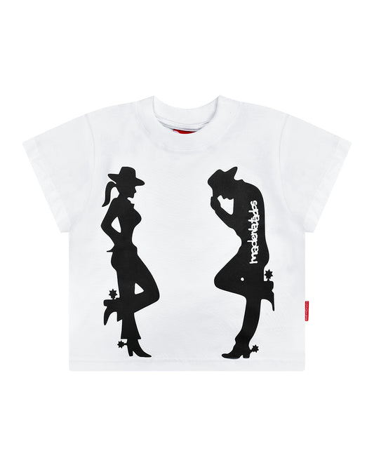 BABY TEE CASALCOWBOY OFF WHITE