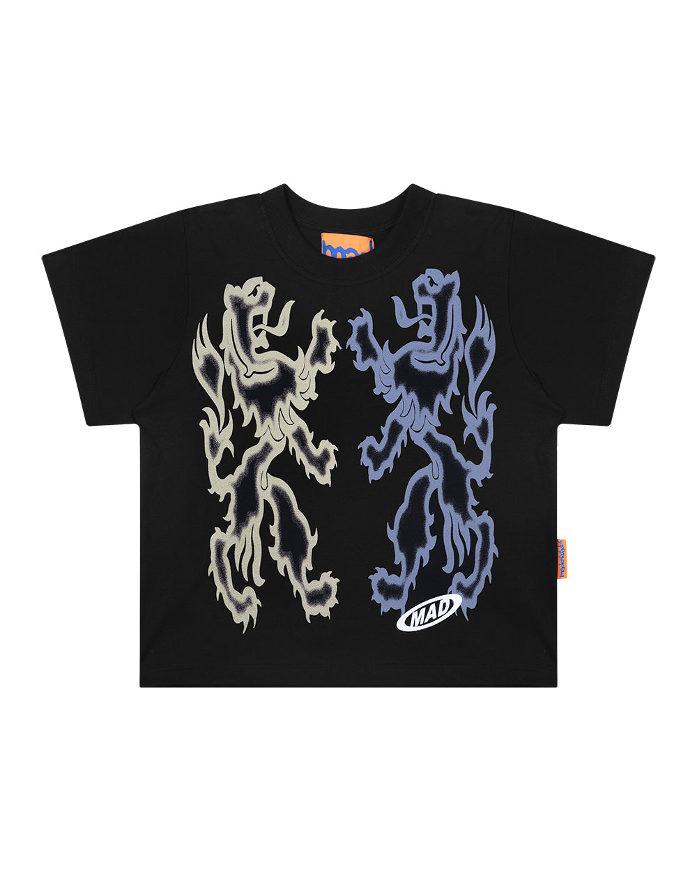 BABY TEE LEONINO (PRETO)