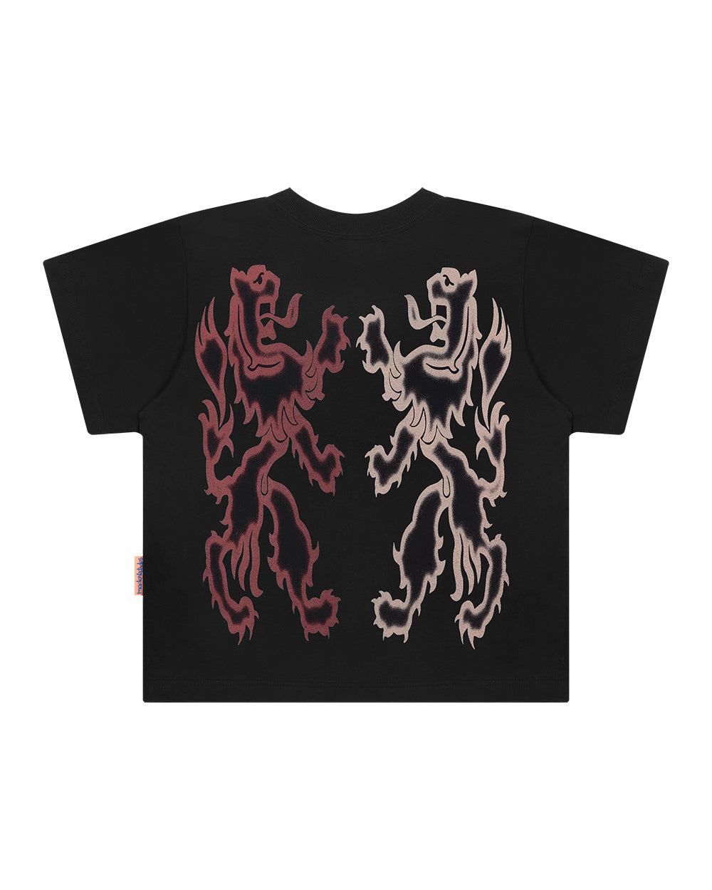 BABY TEE LEONINO (PRETO)