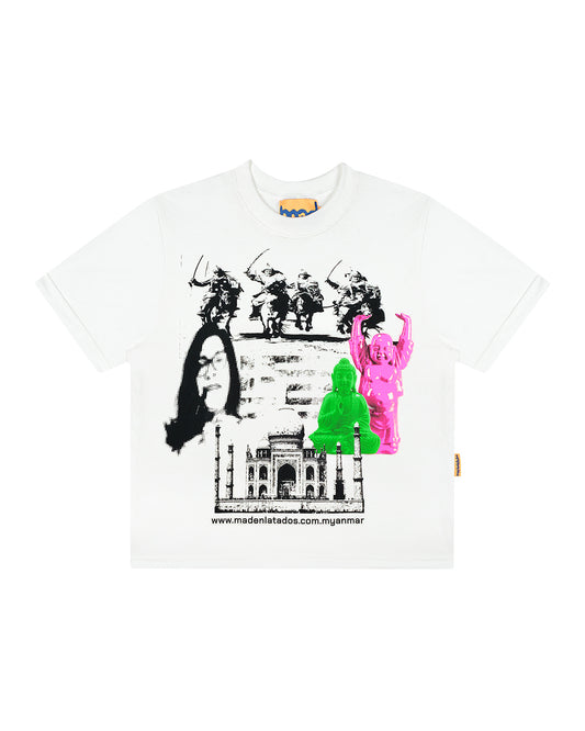 CAMISETA MYANMAR (OFF-WHITE)