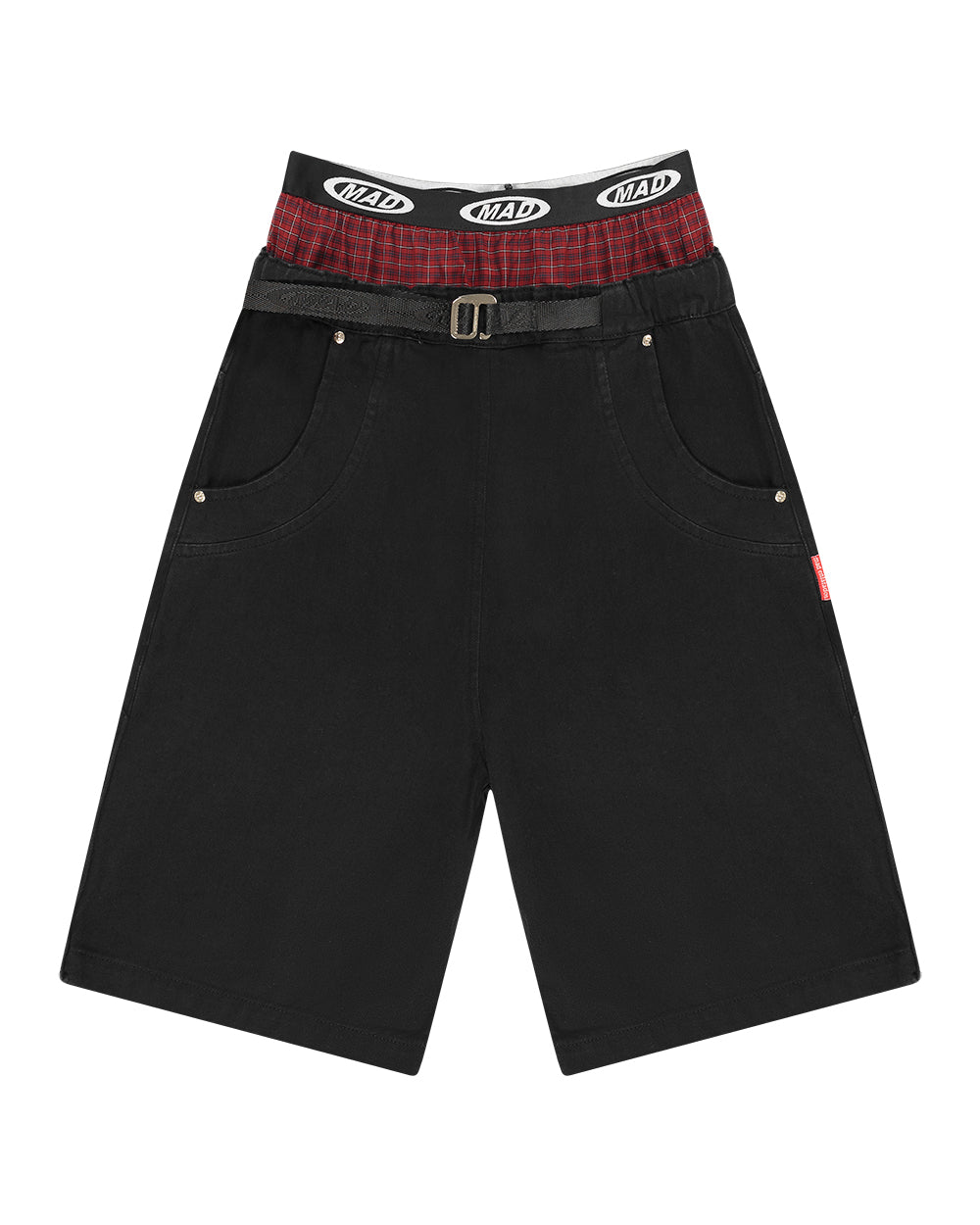 BERMUDA JEANS COM CUECA