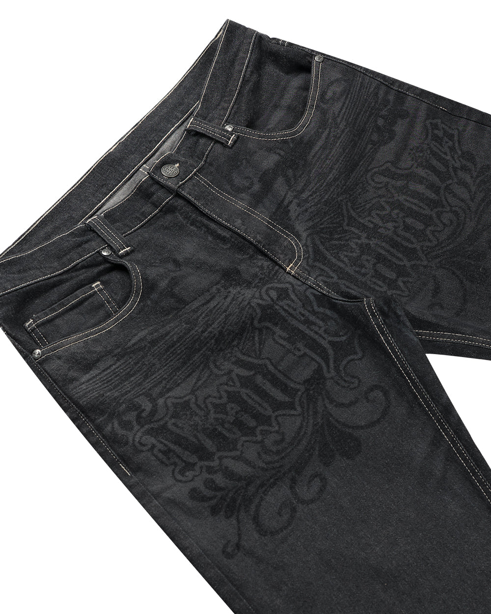 CALÇA JEANS DESTRUÍDA
