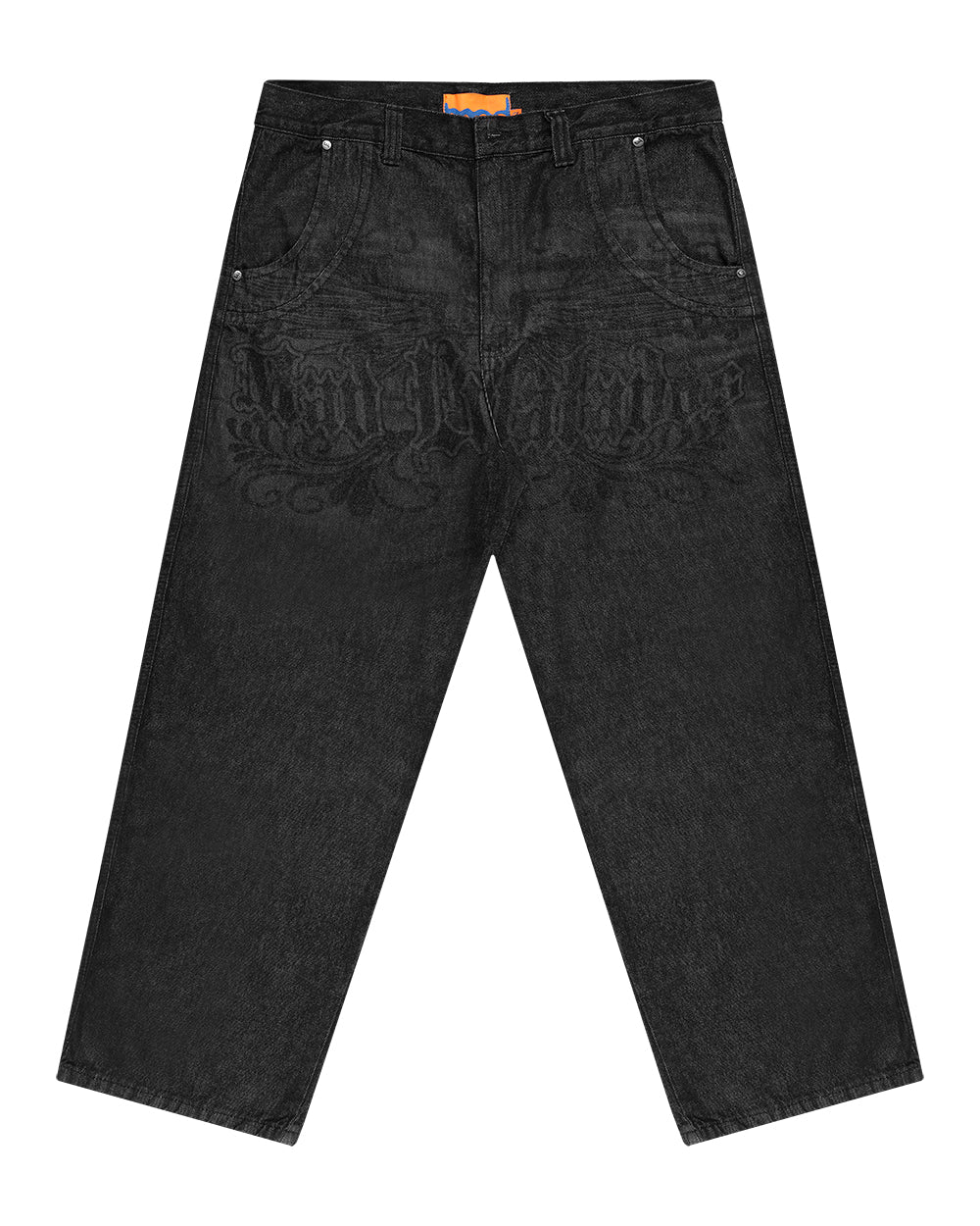 CALÇA JEANS ASAS (PRETO)