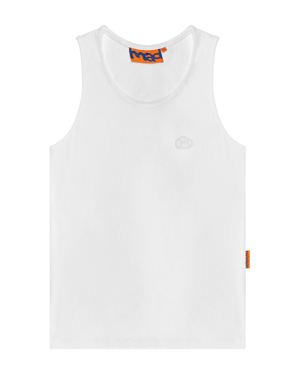 REGATA TANK TOP BORDADO M (BRANCO)