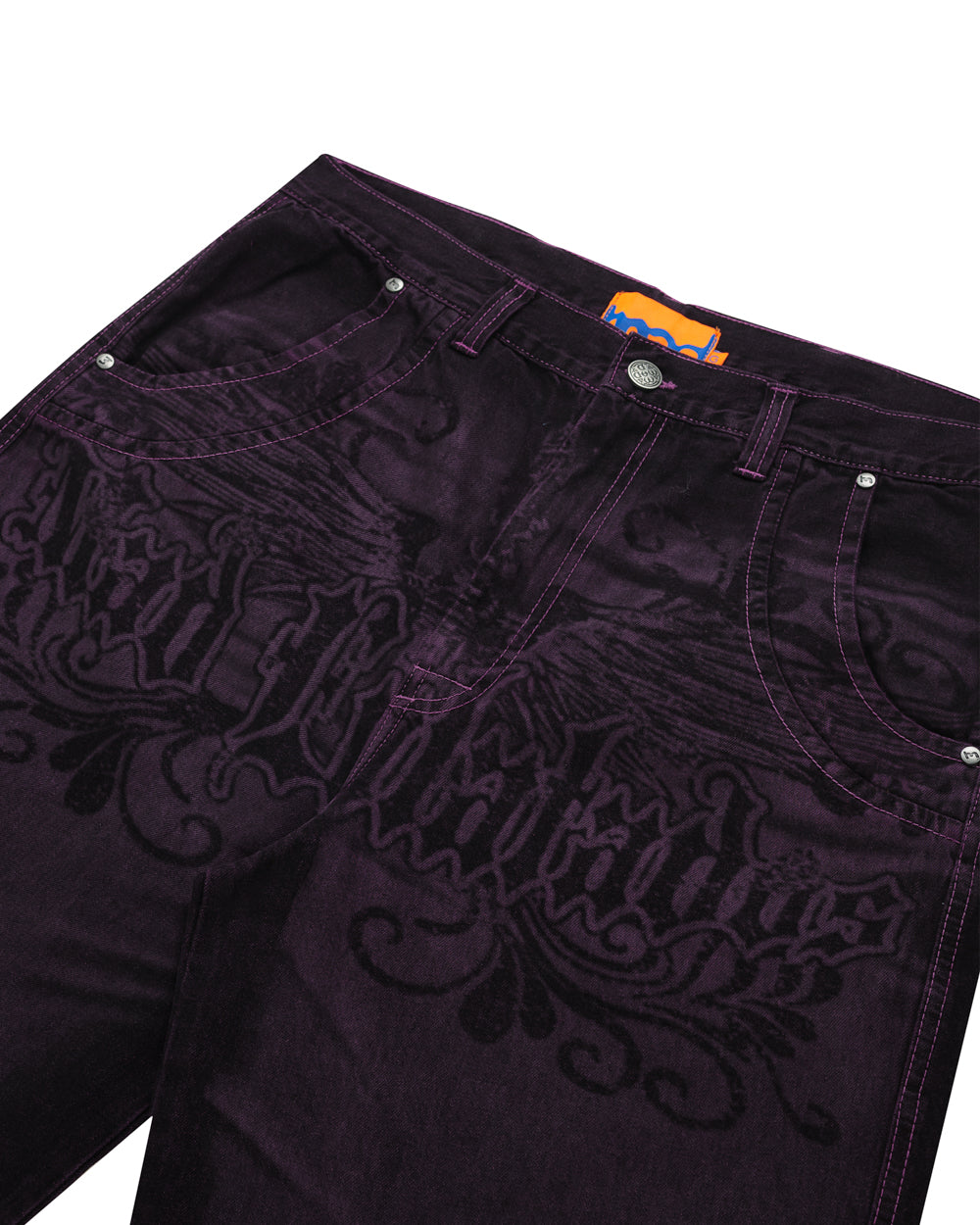 CALÇA JEANS ASAS (LILÁS)
