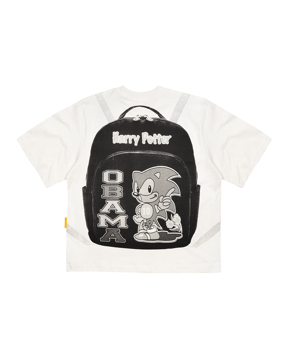 CAMISETA MOCHILA OBAMA (OFF WHITE)