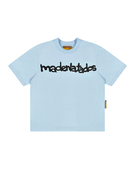 CAMISETA MAD LOGO (AZUL)