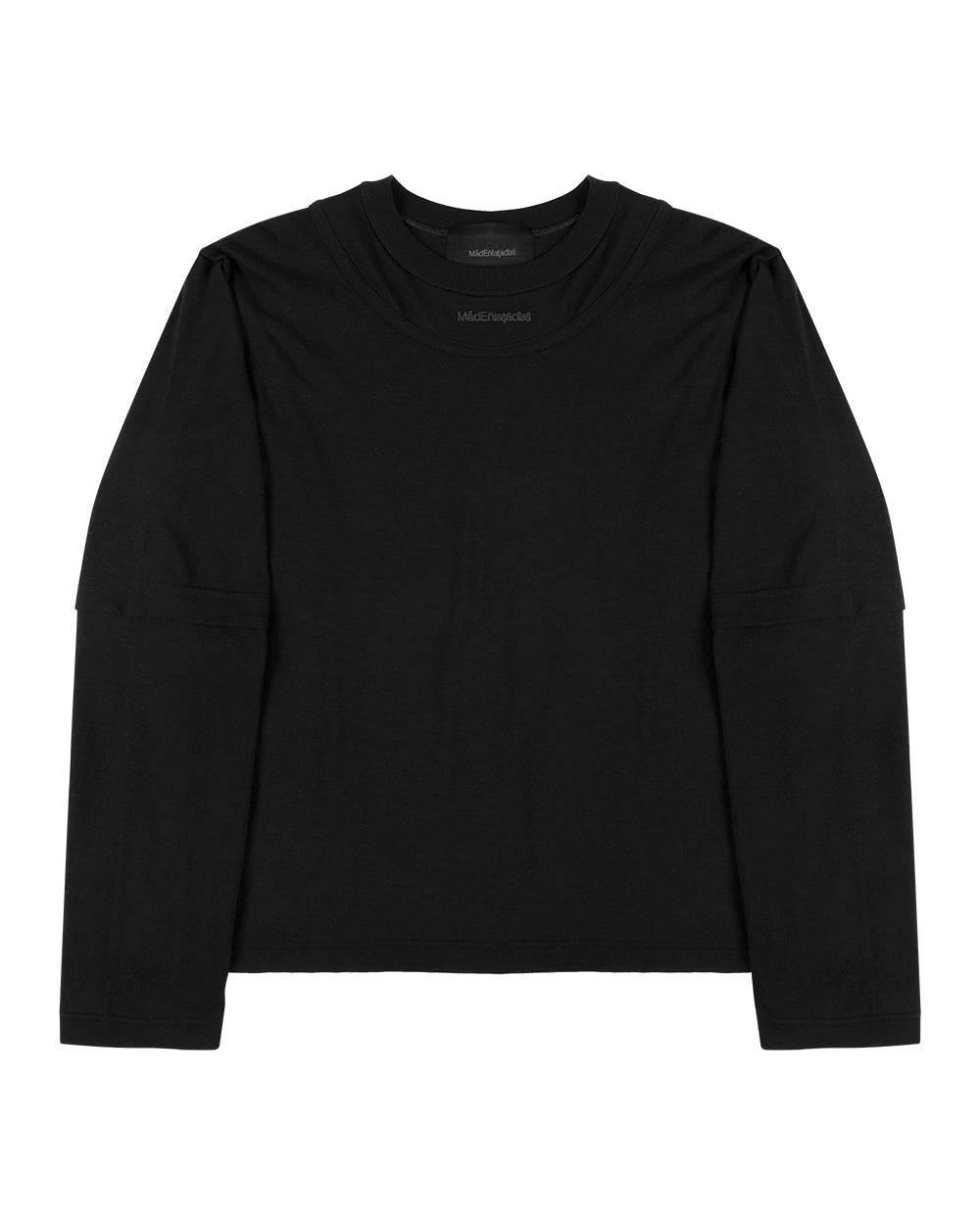 LONGSLEEVE CAMADAS (PRETO)