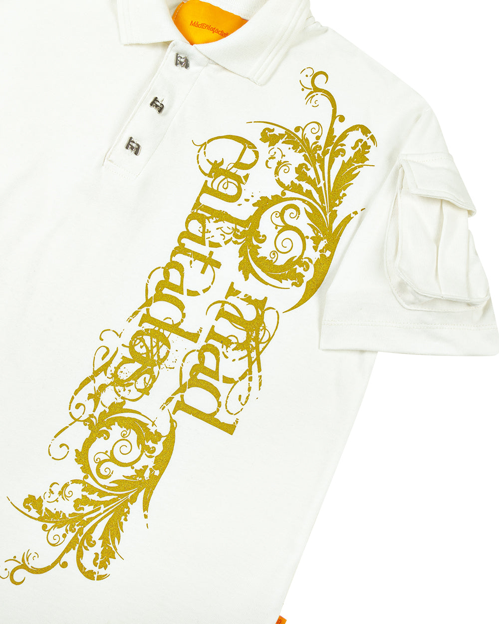 POLO MAD GOLD (OFF WHITE)
