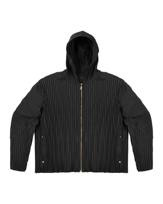 JAQUETA PLISSADA (PRETO)