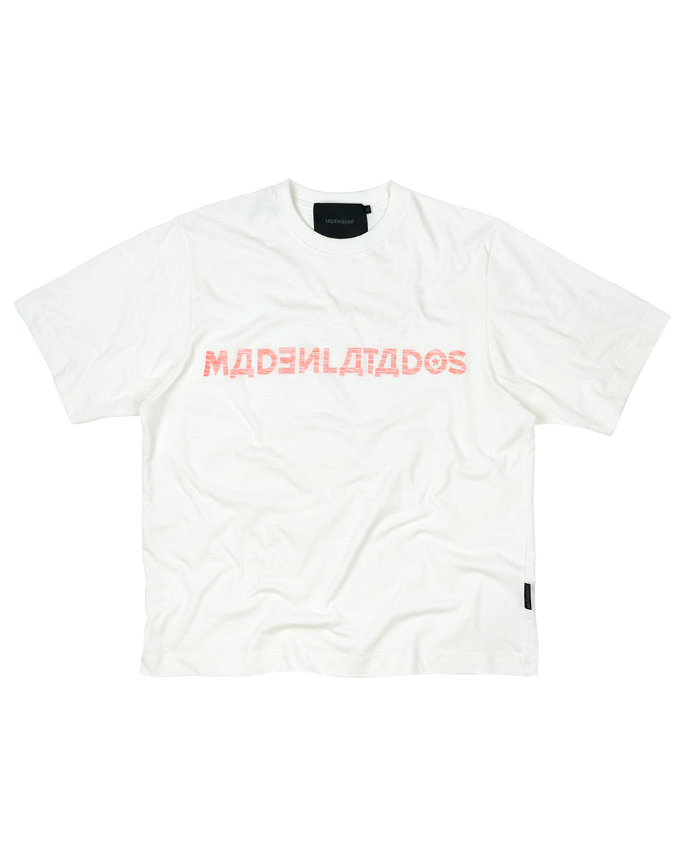 CAMISETA MAD CIRÍLICO (OFF-WHITE)