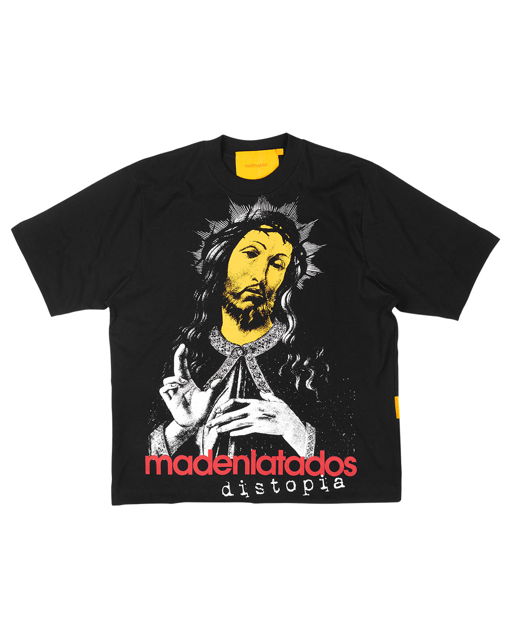 CAMISETA JESUS DISTOPIA (PRETO)
