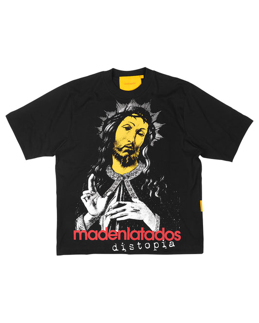 CAMISETA JESUS DISTOPIA (PRETO)