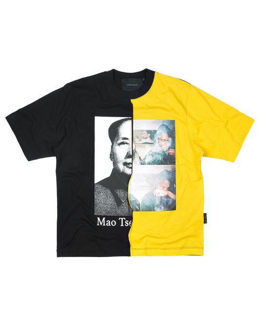 CAMISETA MAO BLUNT (AMARELO/PRETO)