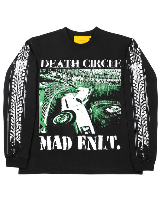 LONGSLEEVE - DEATH CIRCLE (PRETO)