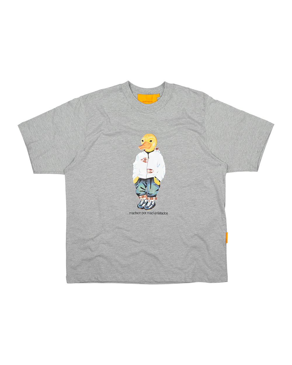 CAMISETA MADSON (CINZA MESCLA)
