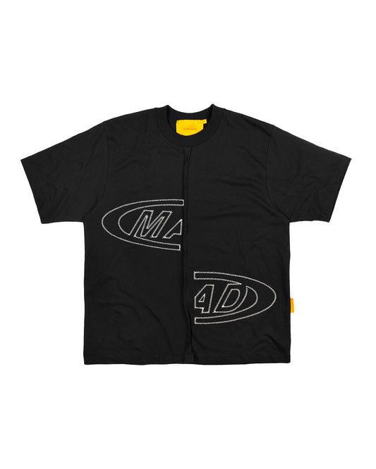 CAMISETA PORTAL BORDADA (PRETO)