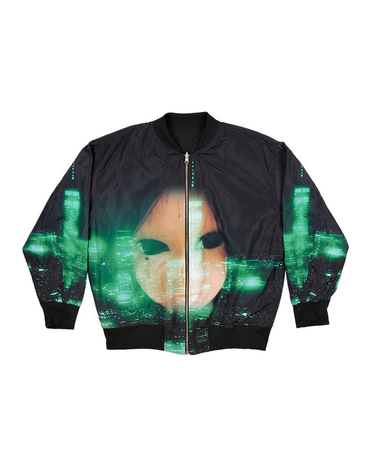 JAQUETA BOMBER REVERSÍVEL (CITY LIGHTS)