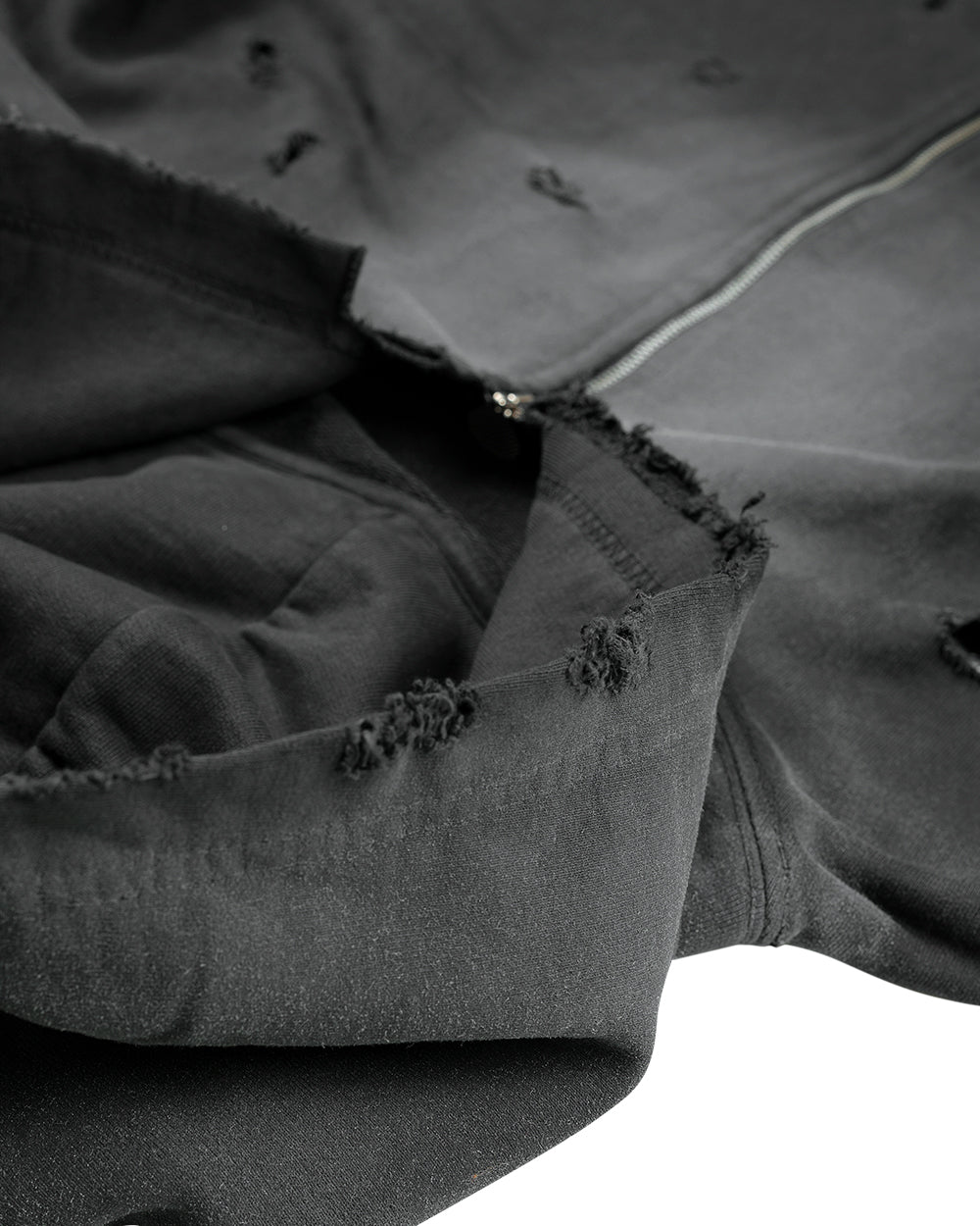 BLUSA MOLETOM - OVER DESTROIED (PRETO)