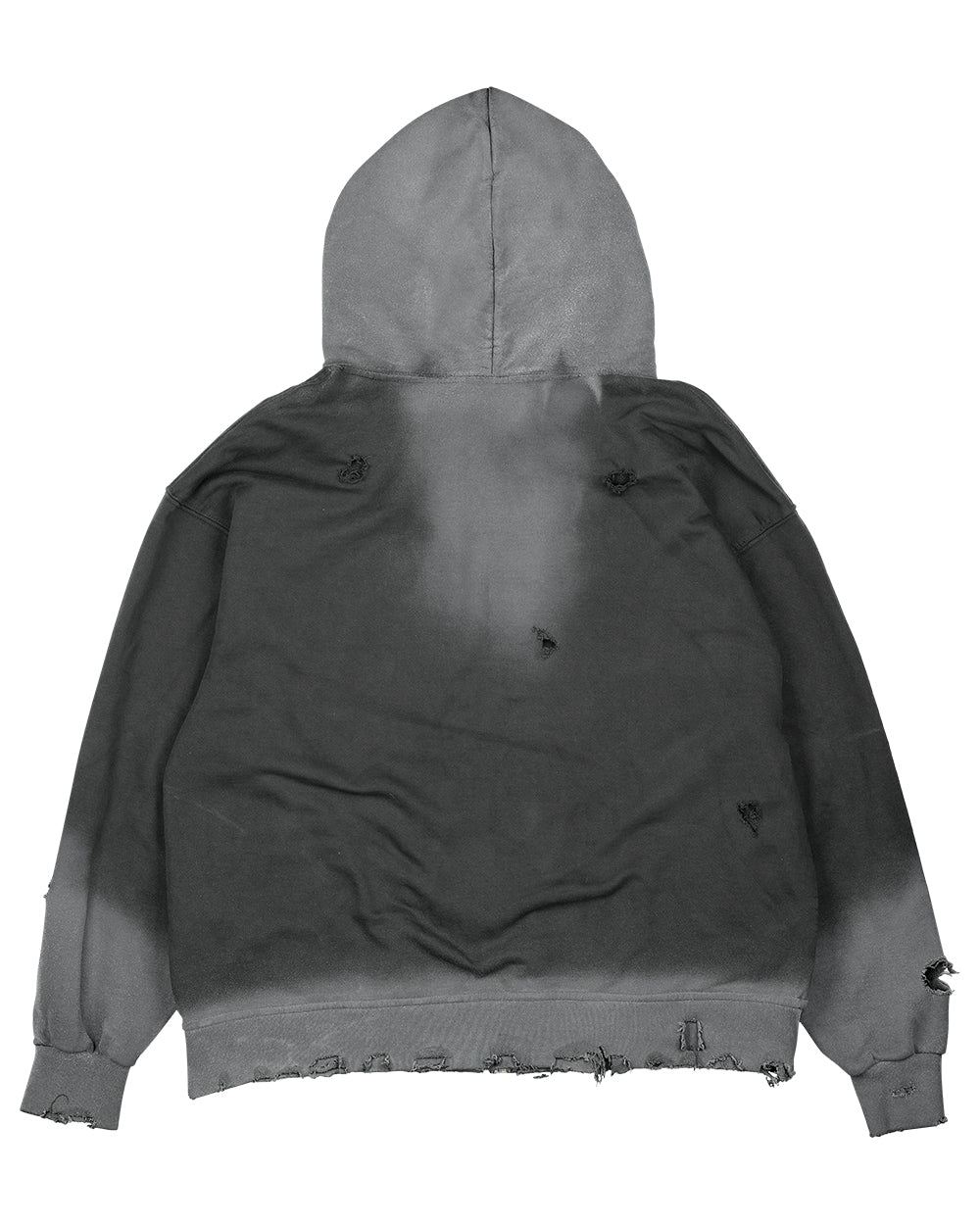 BLUSA MOLETOM - OVER DESTROIED (PRETO)