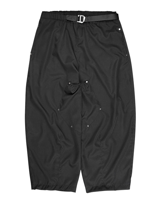 CALÇA BALÃO - DENARO RISCA DE GIZ (PRETO)