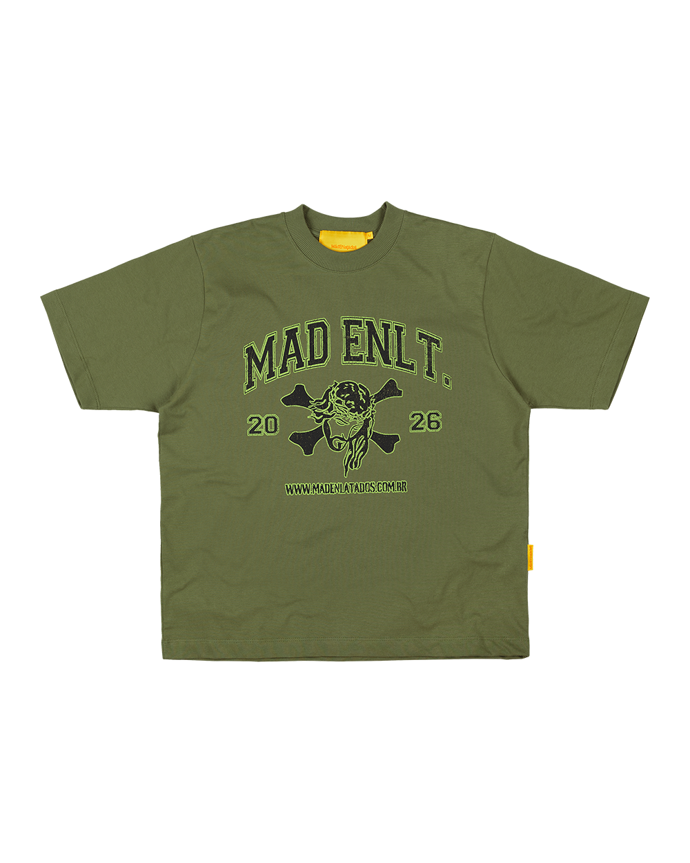 CAMISETA JESUS CROSS (VERDE)