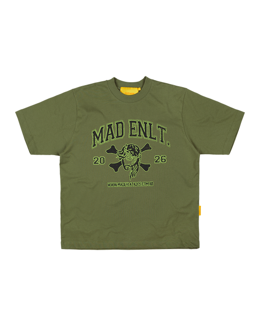 CAMISETA JESUS CROSS (VERDE)