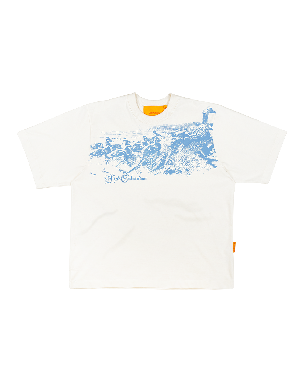 CAMISETA PATINHO NA LAGOA (OFF-WHITE)