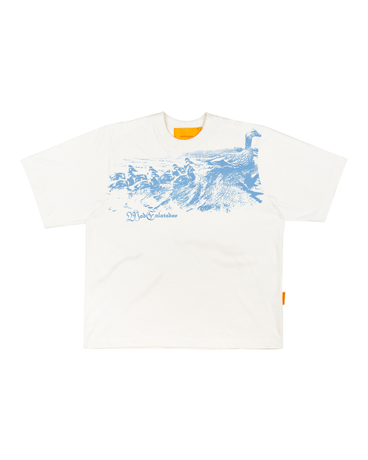 CAMISETA PATINHO NA LAGOA (OFF-WHITE)