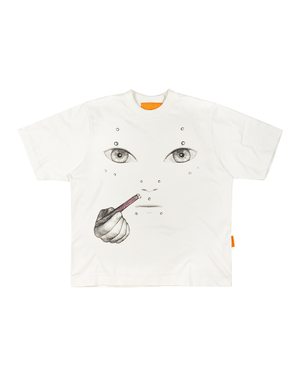 CAMISETA ALIEN BUFA (OFF-WHITE)