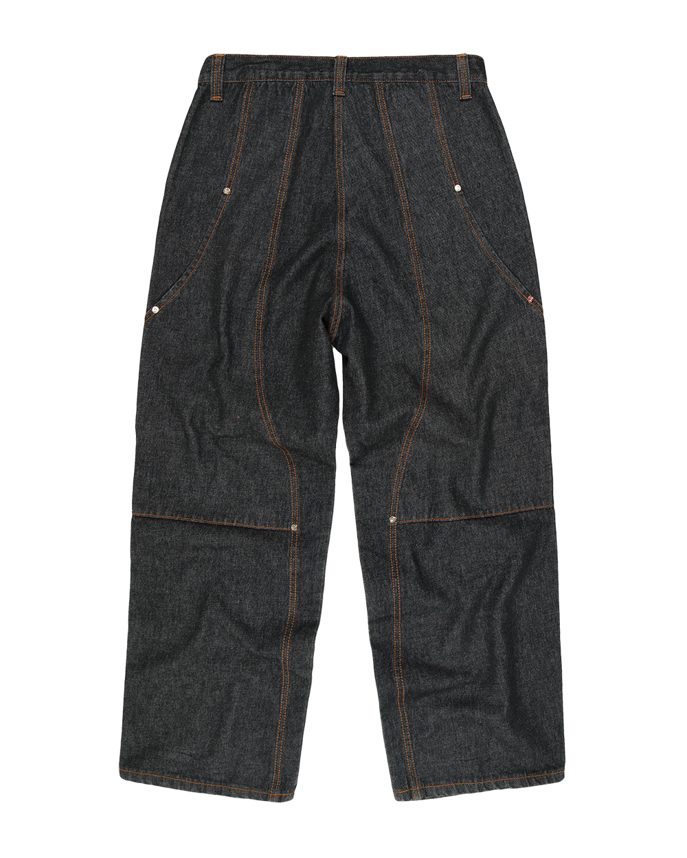 CALÇA CURVAS JEANS - CARACTERES (PRETO)