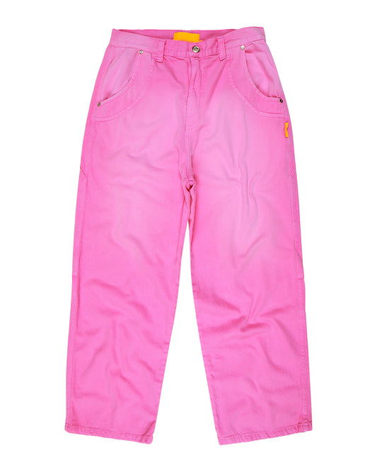 CALÇA CURVAS JEANS - TINTURARIA ROSA