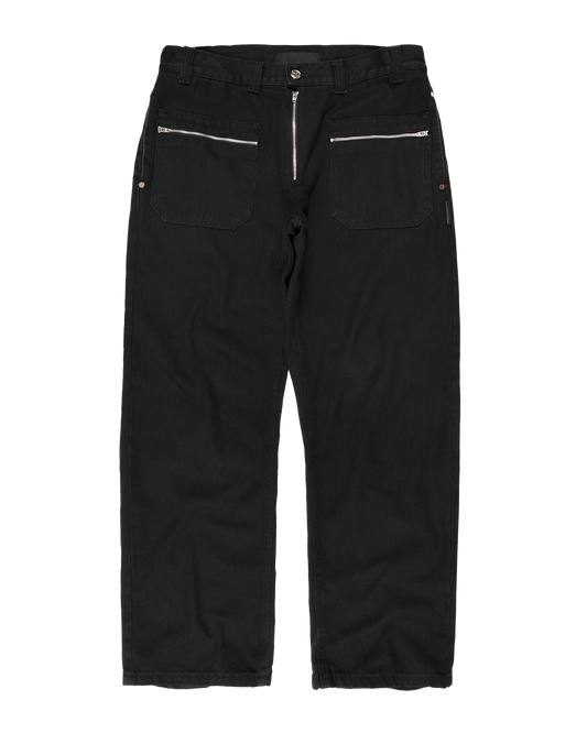 CALÇA RETA - INVERSO - (PRETO)