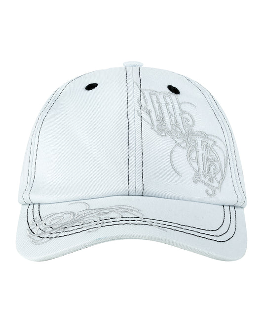 BONÉ BASEBALL - ARABESCO - BRANCO / PRETO