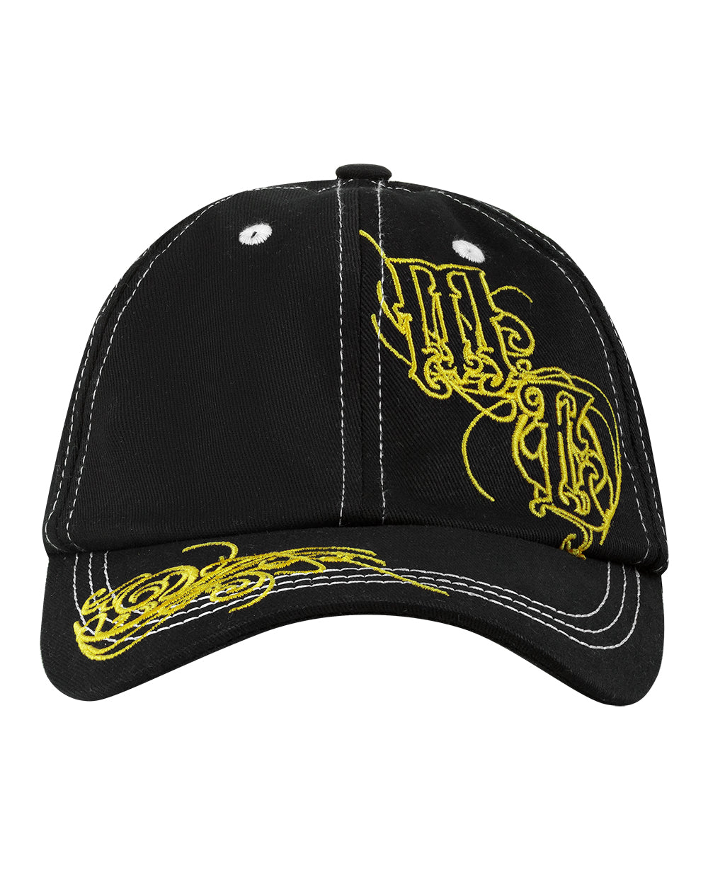 BONÉ BASEBALL - ARABESCO - PRETO / AMARELO