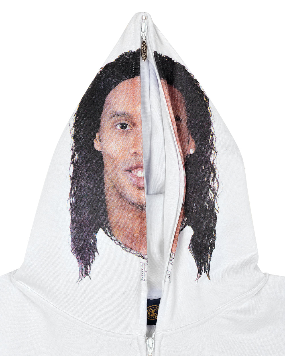 JAQUETA FULL ZIP SÓSIA DO RONALDINHO (BRANCO) – Mad Enlatados