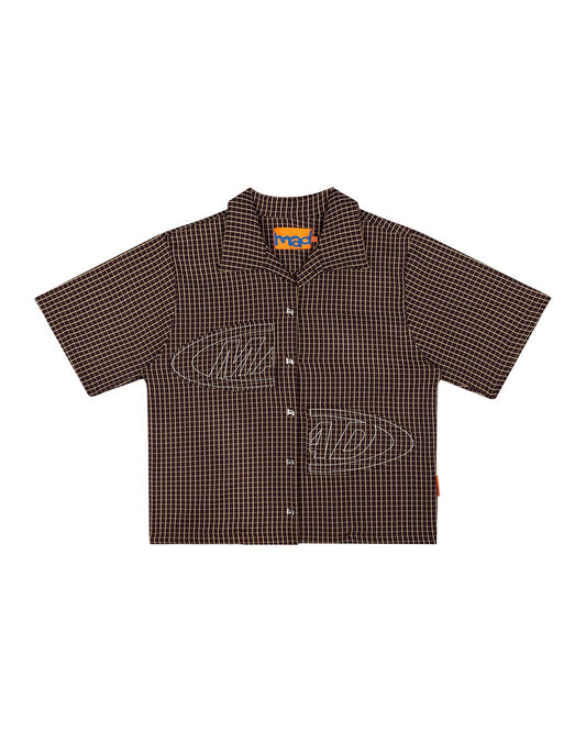 CAMISA PORTAL BORDADA  (VERMELHO)