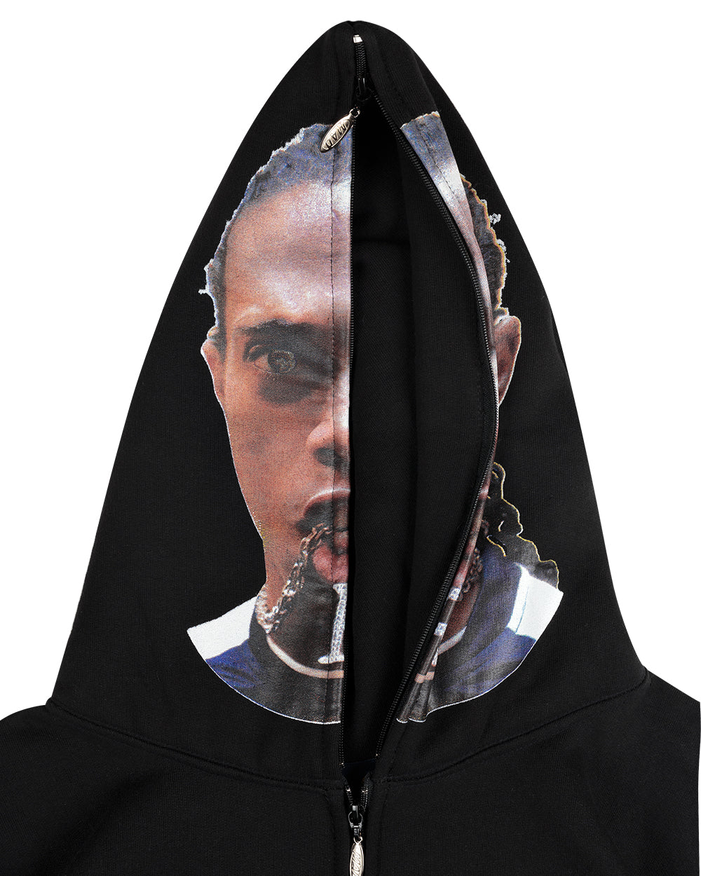 JAQUETA FULL ZIP SÓSIA DO RONALDINHO (PRETO)