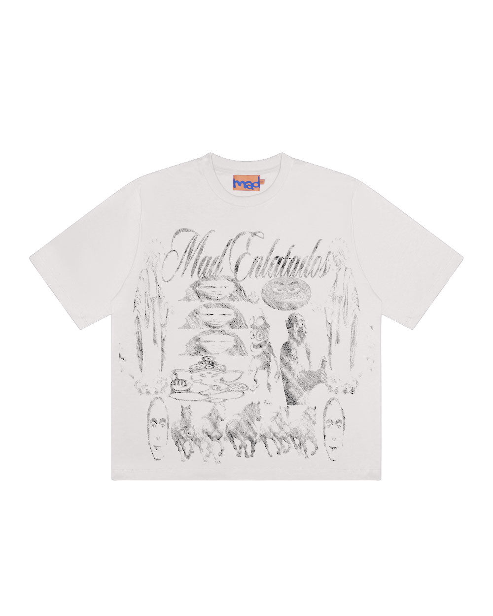 CAMISETA VAMOS DESENHAR (OFF WHITE)